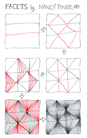Tangle Patterns - tanglin tiff